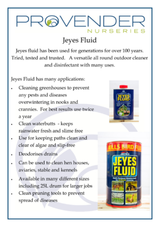 Jeyes Fluid Factsheet