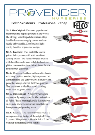 Felco Factsheet