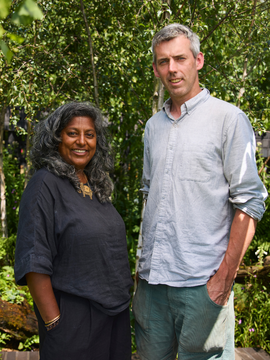 A clean sweep at the Hampton Court Flower Show for Mike McMahon Studio