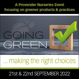 BOOKING LINK NOW LIVE Going Green. Making the Right Choices