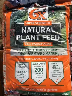 Feed your soil for fabulous plants with 6X