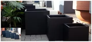 Fibreglass Cube Planters 30% OFF