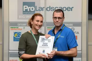 Provender Nurseries award winning voucher to garden designer Barbara Samitier Landscape and Garden D