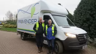 Two New Additions to the Transport Team at Provender Nurseries.