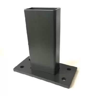 Corten Steel Panel Post Foot