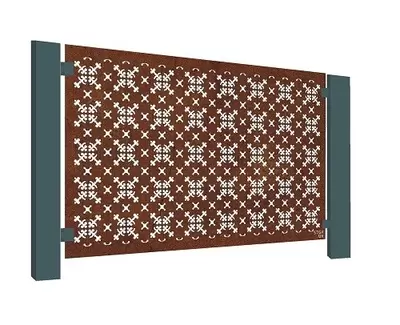 Corten Steel Panel RHS Parterre
