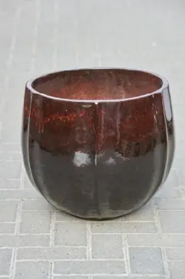 Pot Glazed Pumpkin Pot ROB