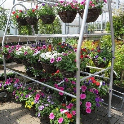 BEDDING Hanging Baskets Wicker