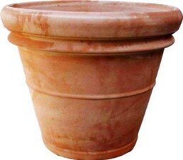 Pot Handmade Vaso Doppio Orlo