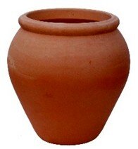 Pot Handmade Orcio Bocca Larga Liscio