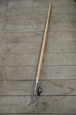 Long Handled Cultivator Stainless Steel - image 2