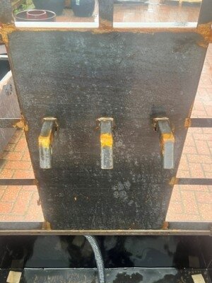 Corten Steel Water Feature & Rack - image 2