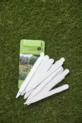 White Plant Labels 8 inch