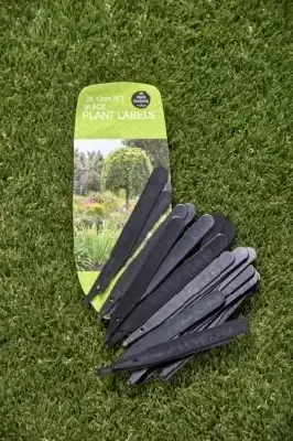 Black Plant Labels 8 inch