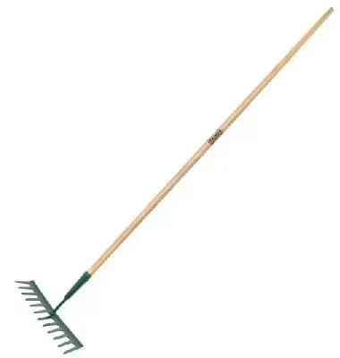 Garden Rake Carbon Steel - image 1