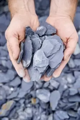 Charcoal Slate Chips