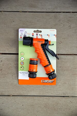 Claber Starter Set & Ergo Spray Pistol 1/2 inch