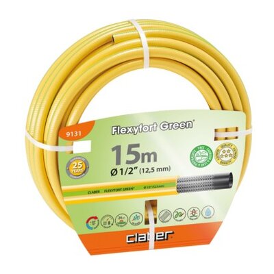 Claber Hose Pipe Flexyfort Green 15m