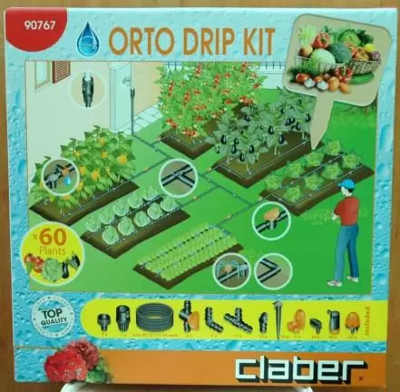 Claber Drip Irrigation Kit Orto
