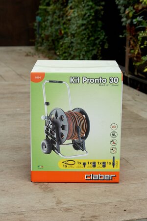 Claber Hose Reel Pronto Kit inc. Fittings - image 1