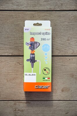 Claber Lawn Sprinkler Impact on Spike 22.5m dia