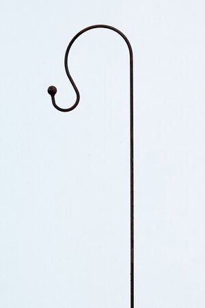 Corten Steel Shepherds Crook - image 1