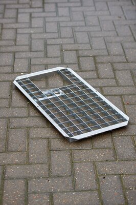 Fountain Pond Metal Grid Rectangular - image 2