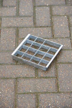 Fountain Pond Metal Grid Rectangular - image 4