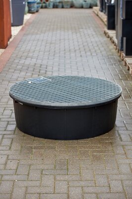 Fountain Pond Metal Grid Round - image 2