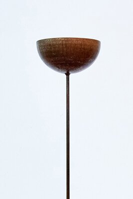 Garden Plant Support Bird Bath Corten Steel