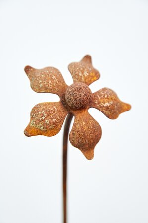 Garden Plant Support Daisy Corten Steel - image 1
