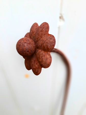 Garden Plant Support Daisy Corten Steel - image 1