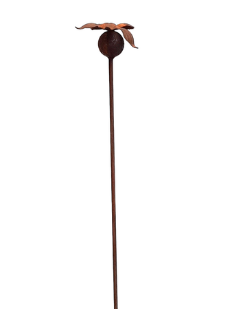 Garden Plant Support Flowerball Corten Steel - image 2
