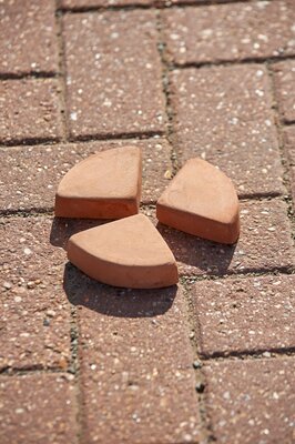 Pot Feet Triangular