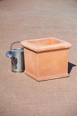 Pot Handmade Cubo Liscio Bordo Stondato