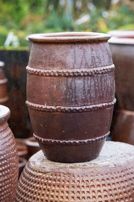 Pot Rustic Three Rings